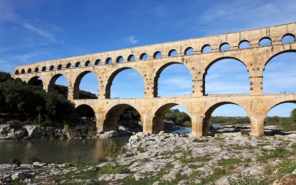 Pont du Gard im Languedoc Roussillon