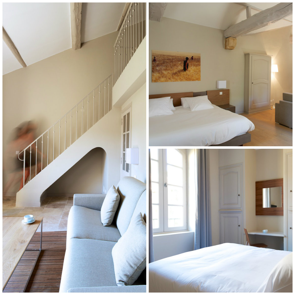 Hotel la Bégude bezaubert mit zeitgemäßer Atmosphäre und einem raffinierten Stil.