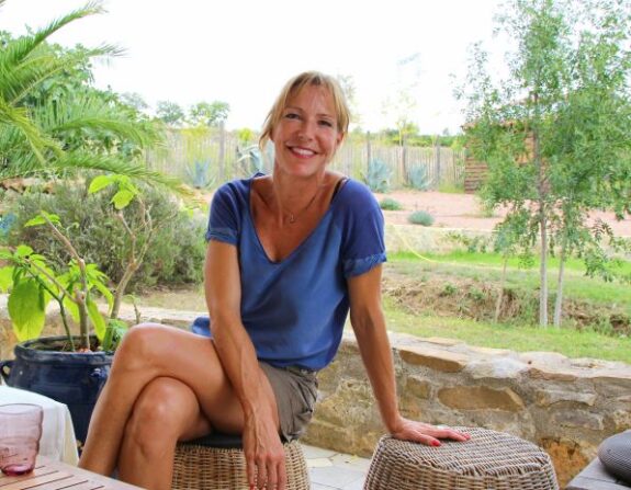 Lidewij, sympathische Winzerin im Languedoc