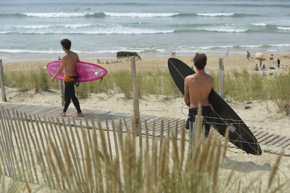 surfers in Lacanau