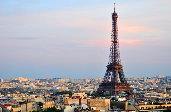 Eiffelturm vom Arc de Triomphe