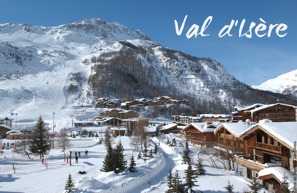 Val d'Isere, charmant Skidorf in Französische Alpen