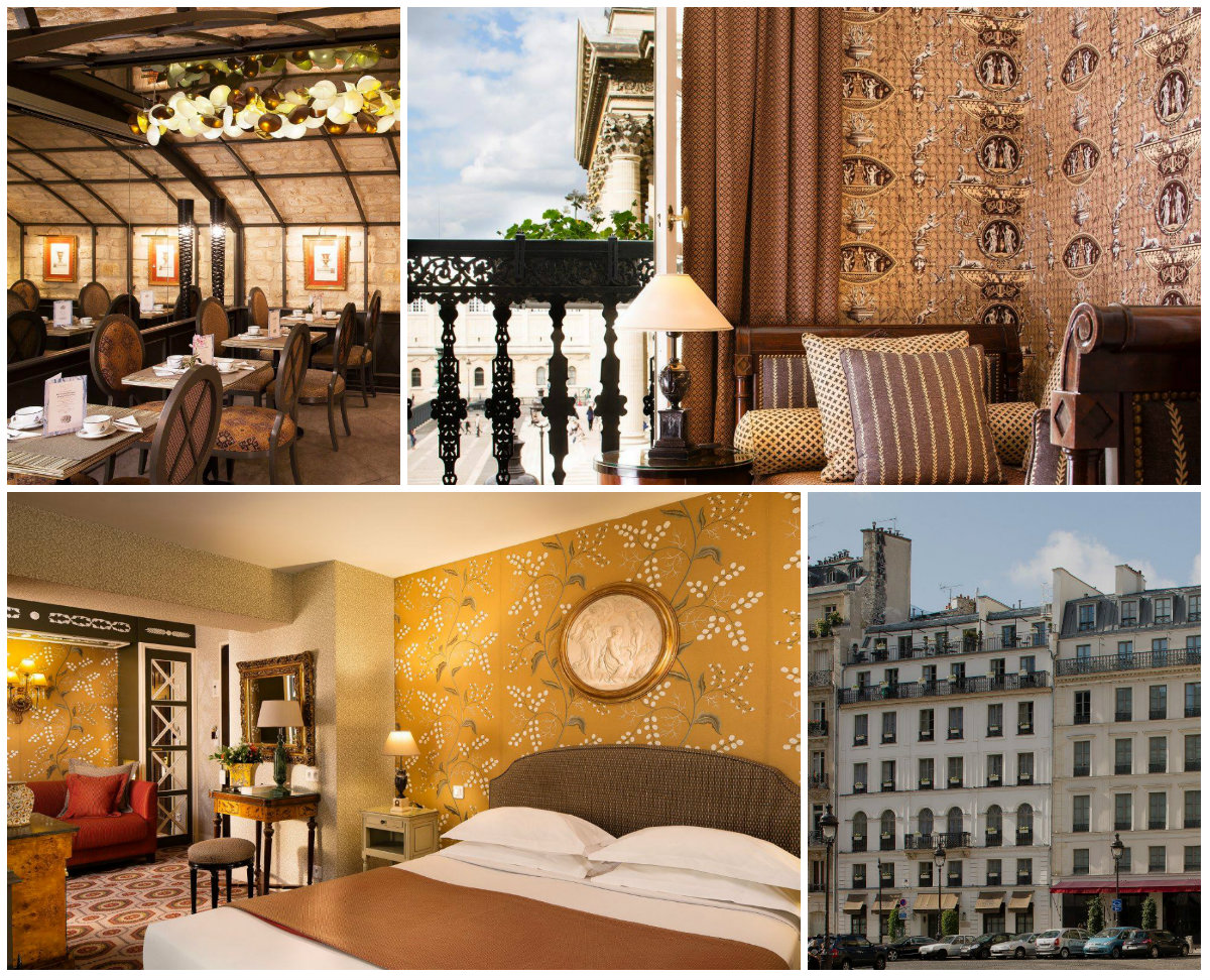 Hotel Rive Gauche Quartier Latin Grandes Hommes für ein romantisches Wochenende in Paris