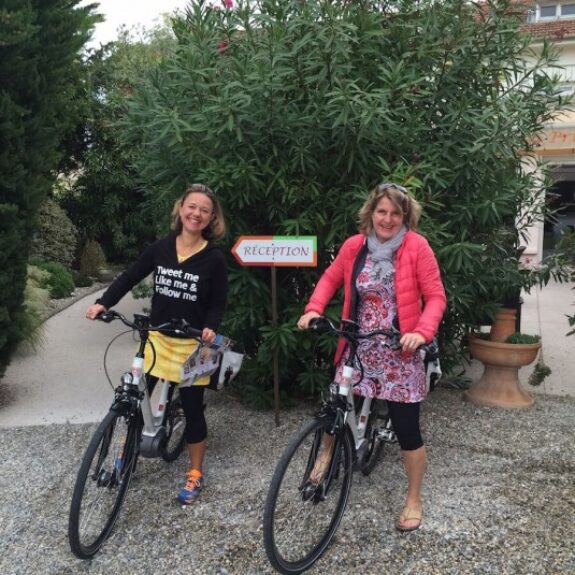 Viarhona fietsen Carole Josee