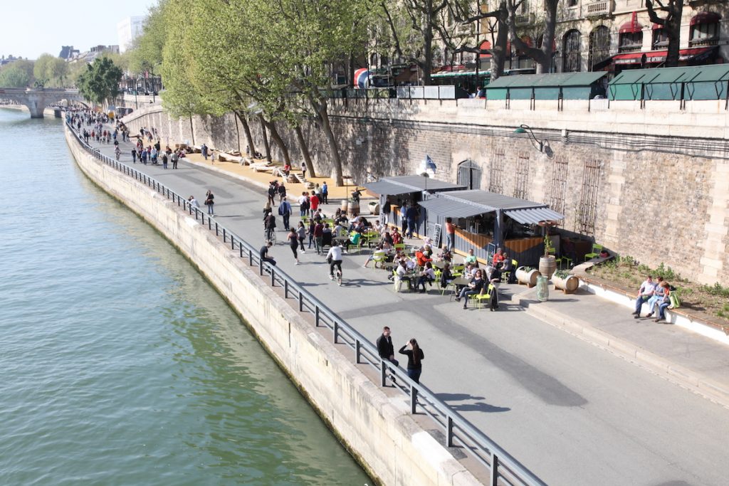 Rives de Seine in Paris