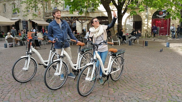 Fahrradtour in Bordeaux
