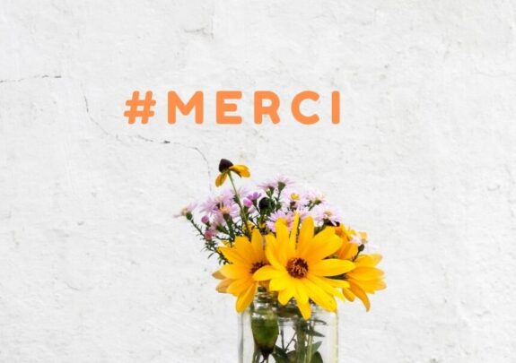 merci - bedanken in FR