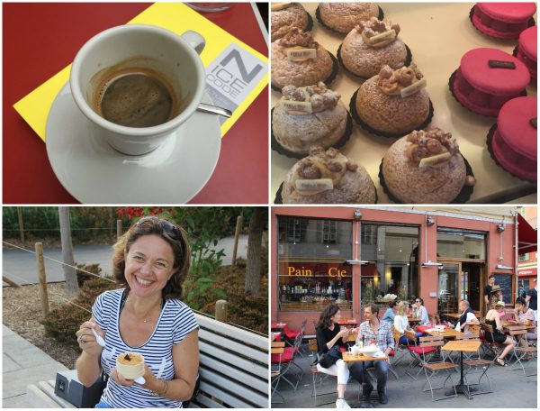 Kaffe und Kuchen in Nizza - Südfrankreich
