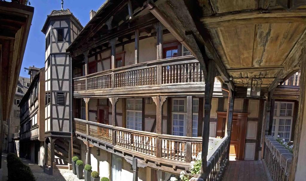 Cour du Corbeau, Vier-Sterne-Hotel in einem Altbau in Strasbourg