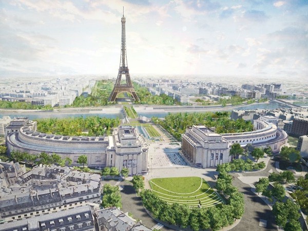Eiffelturm in 2024