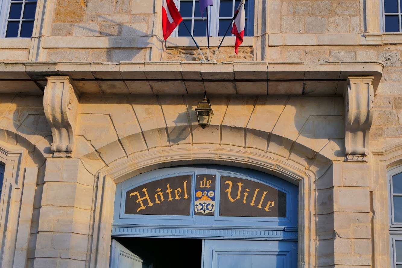 Bürgermeister - Rathaus in Frankreich