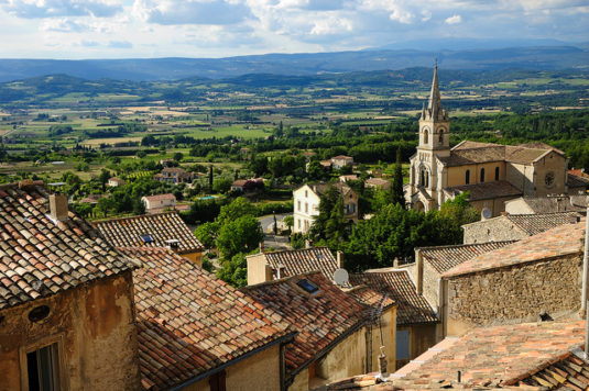 Bonnieux, das schöne village perché,„Mein Jahr in der Provence“ 