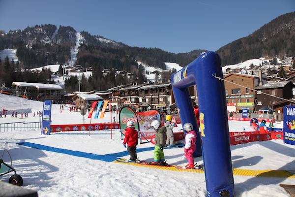 ESF-Skischule: Kinderpiste in La Clusaz