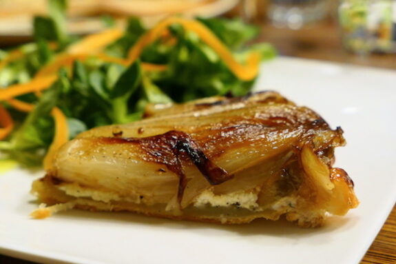 Herzhafte Tarte Tatin