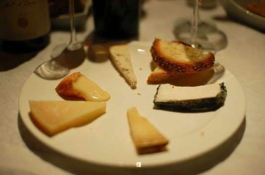Käseplatte in Frankreich