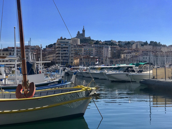 „Vieux-Port“ (alten Hafen) in Marseille
