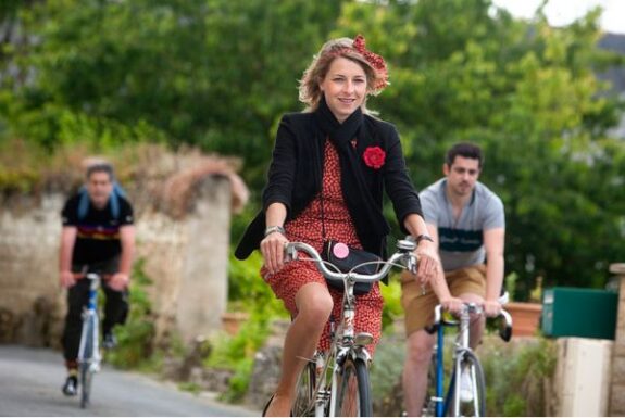Vintage-Radtour durchs Loire-Tal