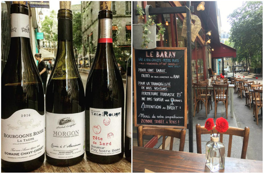 Le Barav Weinbar Haut Marais Paris
