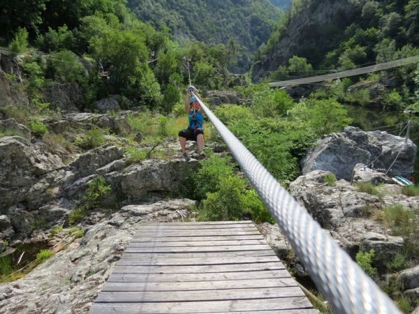 Aquarock Ardèche mit Kindern