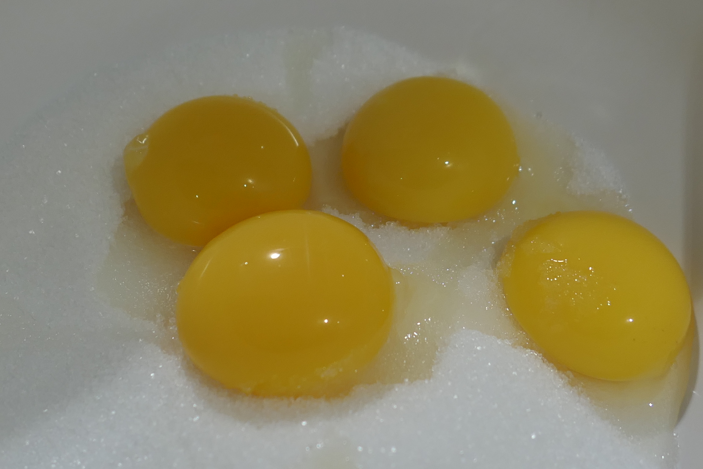 Eier für Creme Anglaise