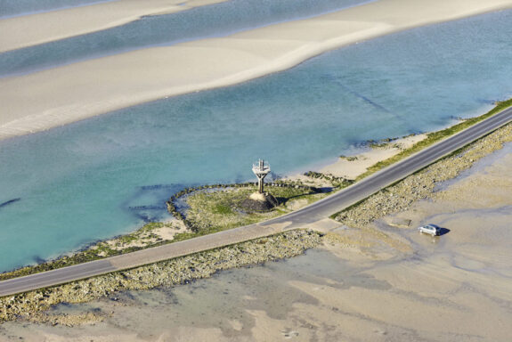 Passage du Gois Luftaufnahmen von der Vendée