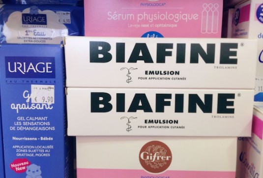 Französischen Apotheke beauty Produkte Biafine