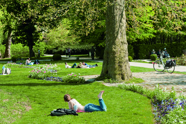 Picknickplätze in Paris Parc de Bercy 