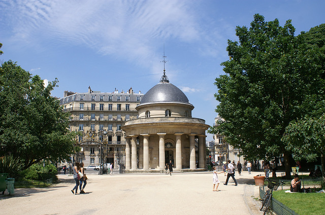 Picknickplätze in Paris Parc Monceau