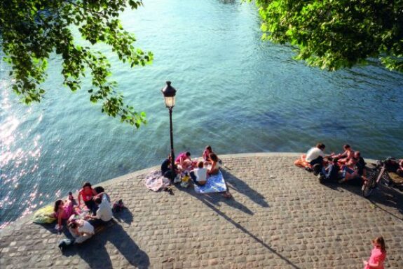 Picknickplätze in Paris Ile Saint Louis