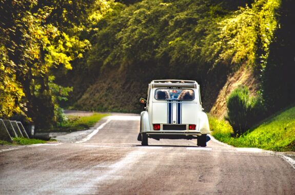 Vintage Car Deux Chevaux Frankreich