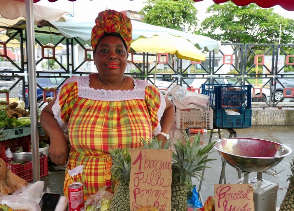 Market Frau Guadeloupe