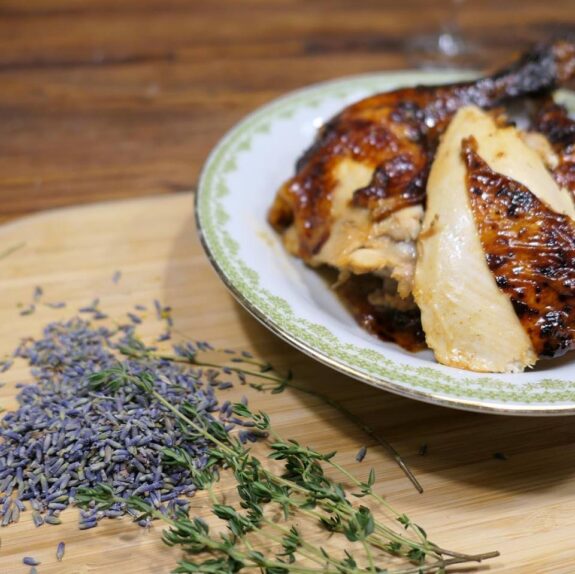 Hähnchen mit Lavendel und Feigen Rezept