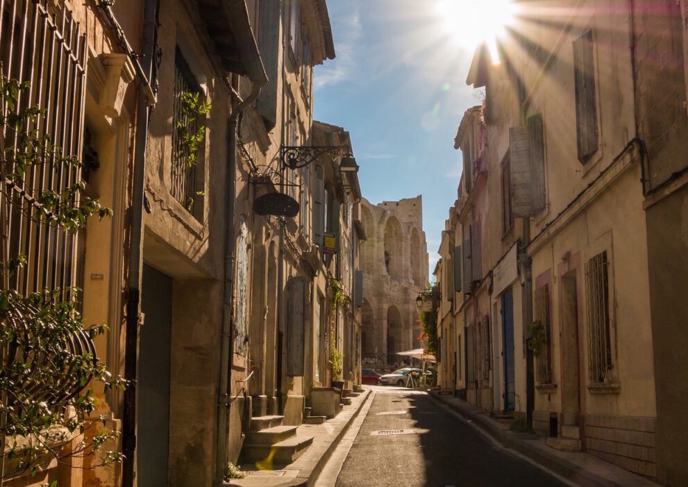 Arles als Zwischenstopp