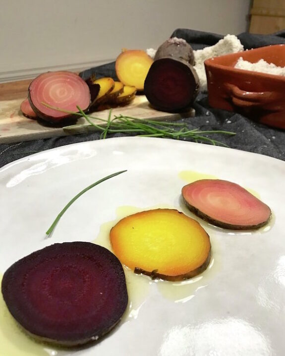Rote Bete in Salzkruste à la Alain Passard
