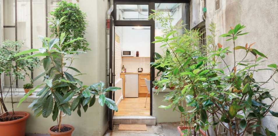 Mini-Loft Le Marais Hofgarten Paris airbnb