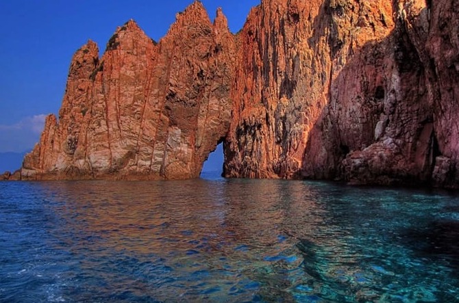 Scandola Naturgebiet Korsika
