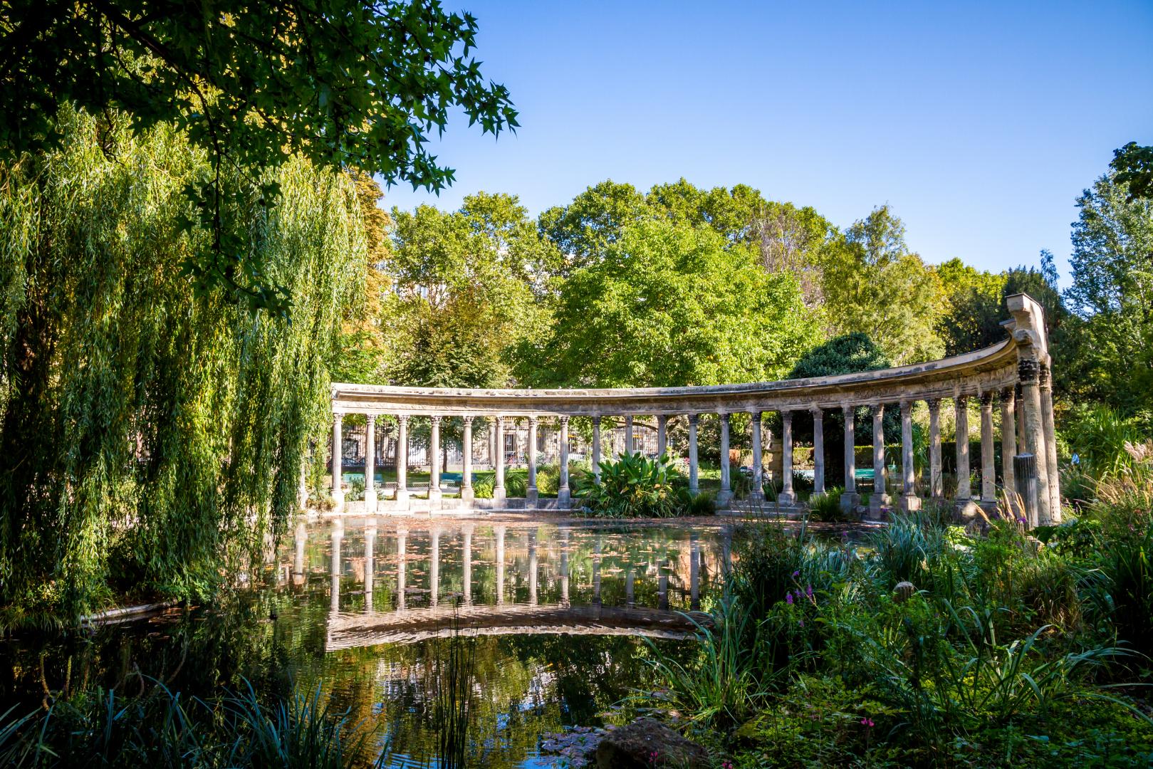 Parc Monceau Paris Park Gärten