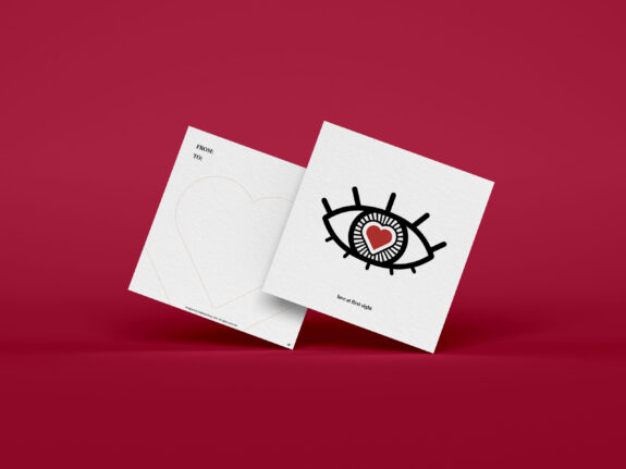 valentinscard Clarisse Sivry