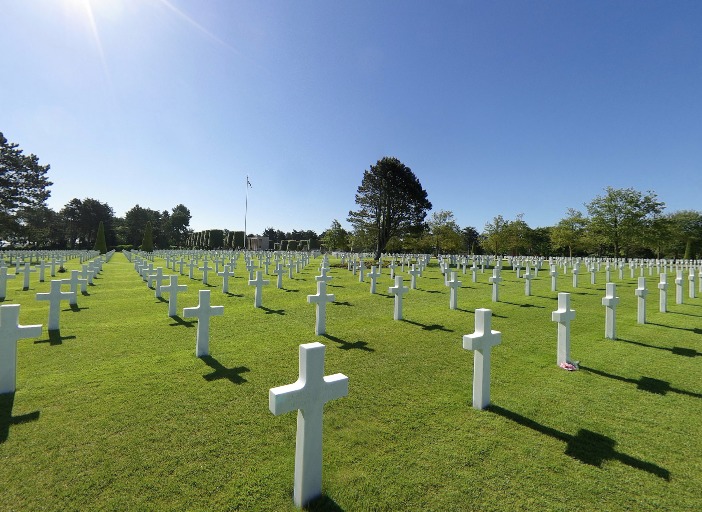 Colleville Amerikanischer Soldatenfriedhof Normandie