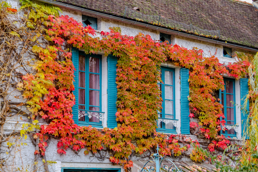 Vezelay Bourgogne Herbst