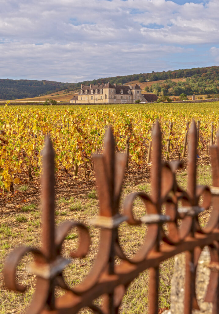 Clos de Vougeot Schloss im Burgund