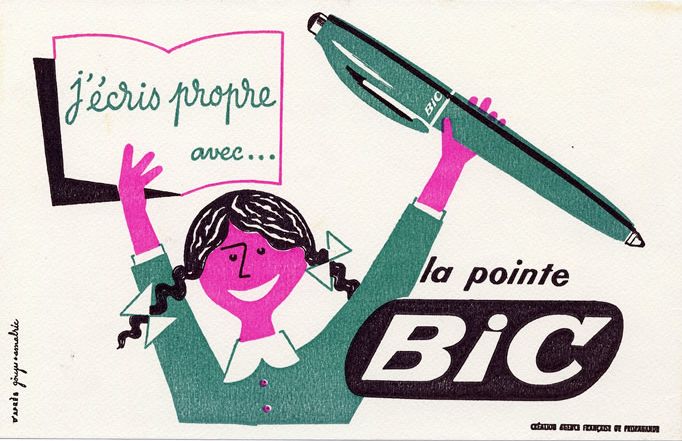 Der Kugelschreiber französische Erfindungen BIC