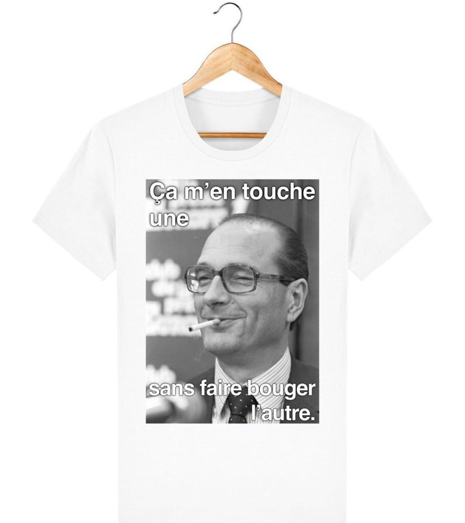 t shirt Chirac French touch