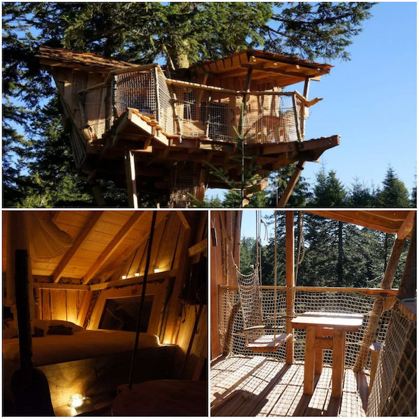 Baumhäuser in der Auvergne airbnb