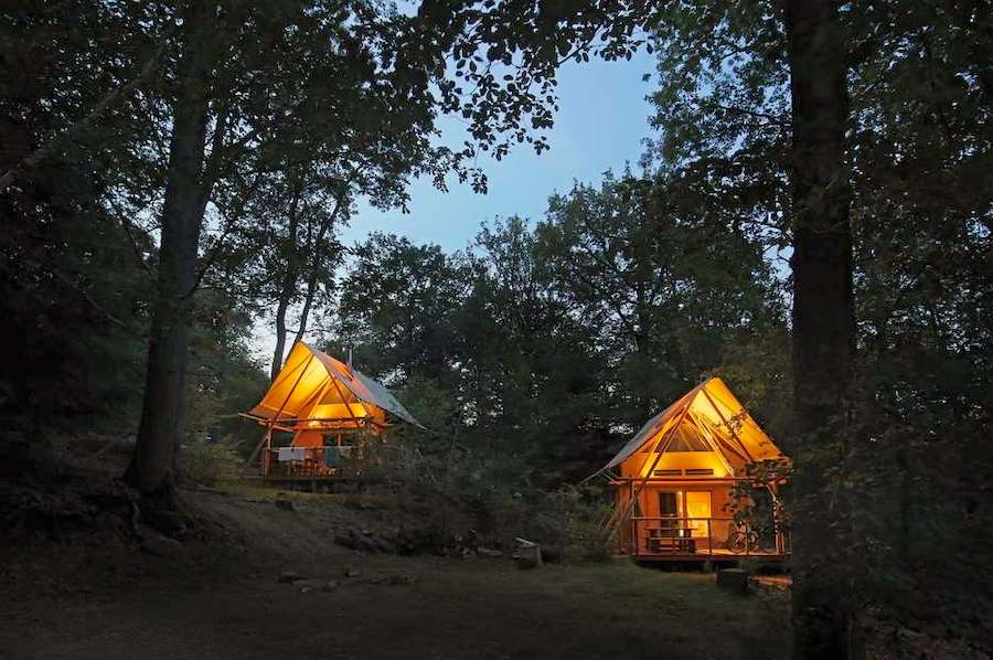 Watwiller camping huttopia Elsass