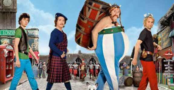 Französisch-Englisch-Hass-Liebe-Asterix