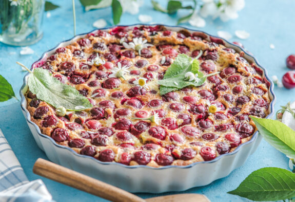 Clafoutis mit Kirschen