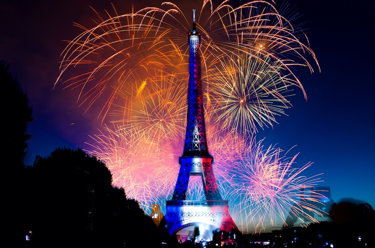 Eiffeltoren vuurwerk