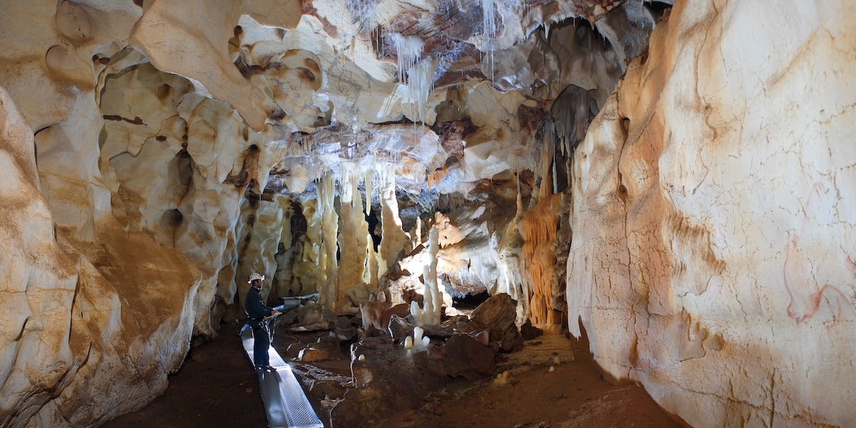 Prehistorische grot van Chauvet-Pont d'Arc in de Ardèche