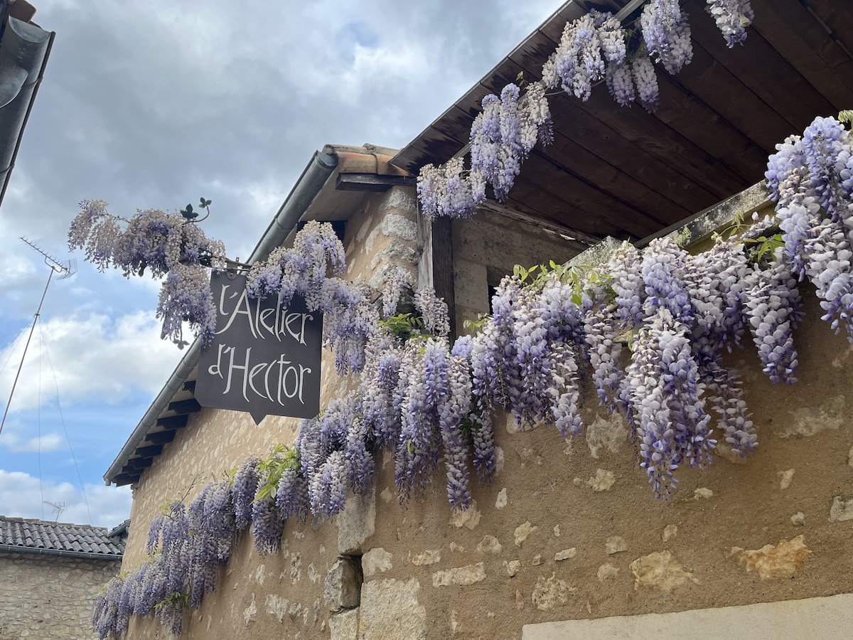 straatje in Chauvigny bij Poitiers